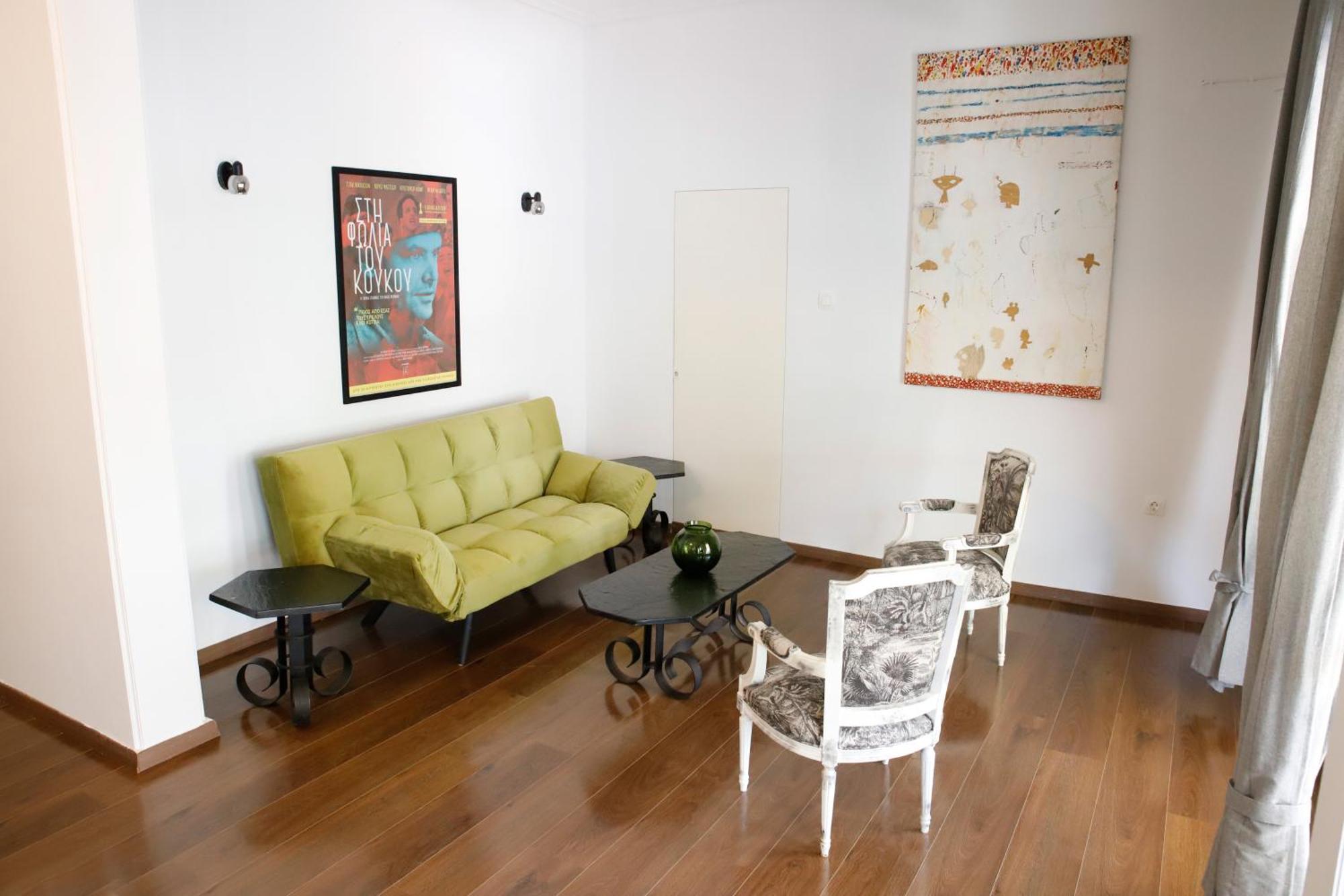 Appartement Chic 4th Floor Apt, Large Balcony, Cinema View Athènes